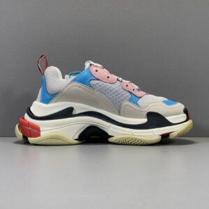 Balenciaga Triple-S Xám Hồng Xanh Chất Lượng Tốt Nhất