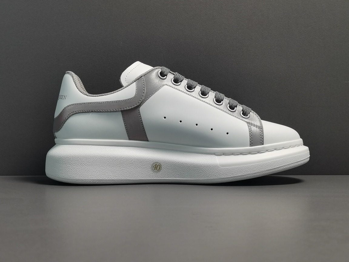 Alexander McQUEEN Trắng 2 Phản chiếu Chất Lượng Tốt Nhất