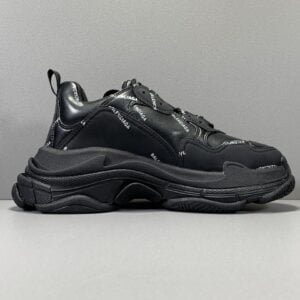 Balenciaga Triple S Black Like Auth PLUS+ Đen Text Balen