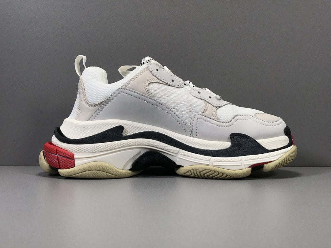 Balenciaga Triple-S Like Auth PLUS+ Trắng Đỏ Đen