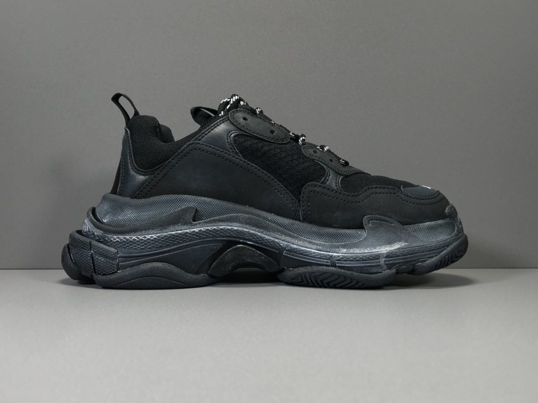 Balenciaga Triple-S Black Like Auth PLUS+ Full Đen