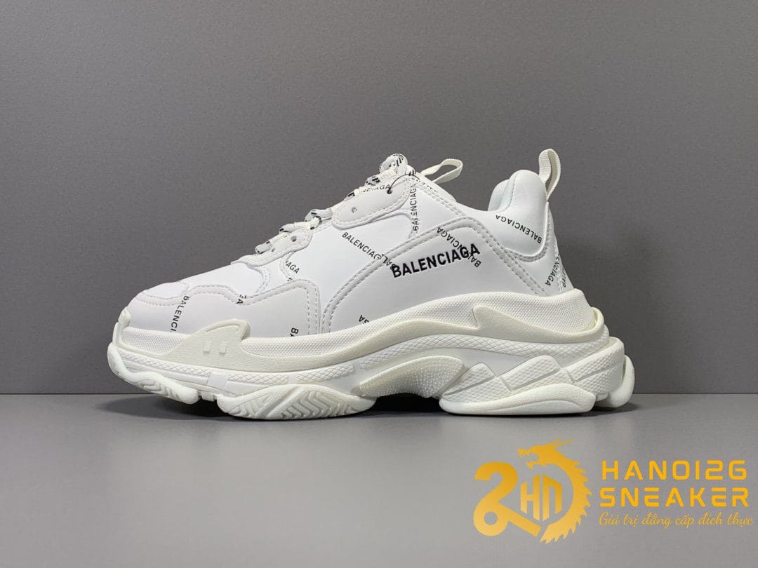 Giày Balenciaga Triple S White Like Auth PLUS+