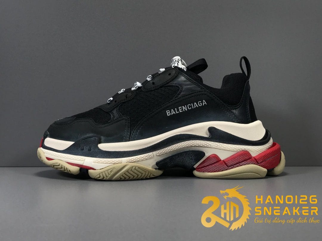 Balenciaga Triple-S Like Auth PLUS+ Đen Trắng