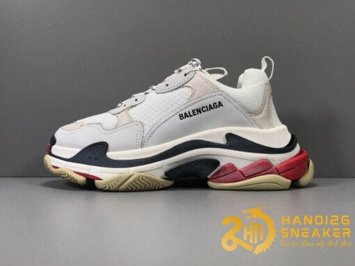 Balenciaga Triple S Like Auth PLUS+ Trắng Đỏ Đen