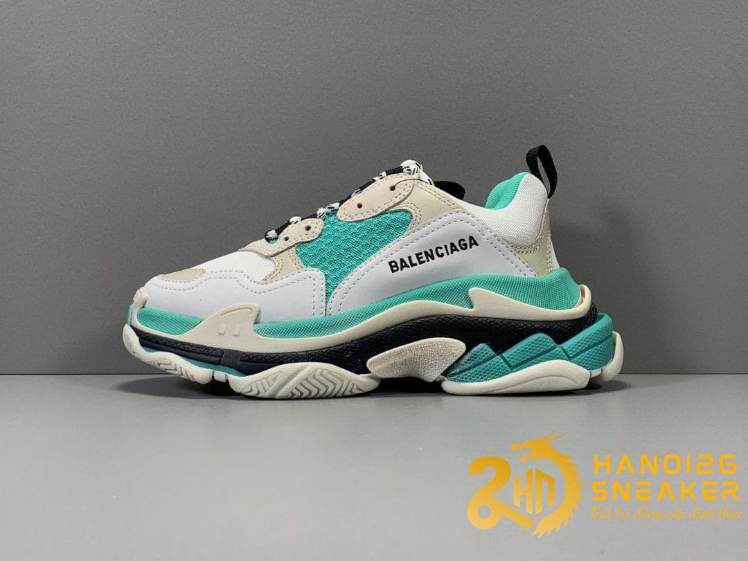 Balenciaga Triple-S Like Auth PLUS+ Xanh Mint