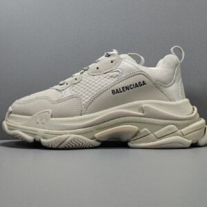 Balenciaga Triple S Bản đế Air Like Auth Nâu Ngà