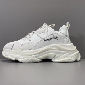Balenciaga Triple S Bản đế Air Like Auth Trắng Text