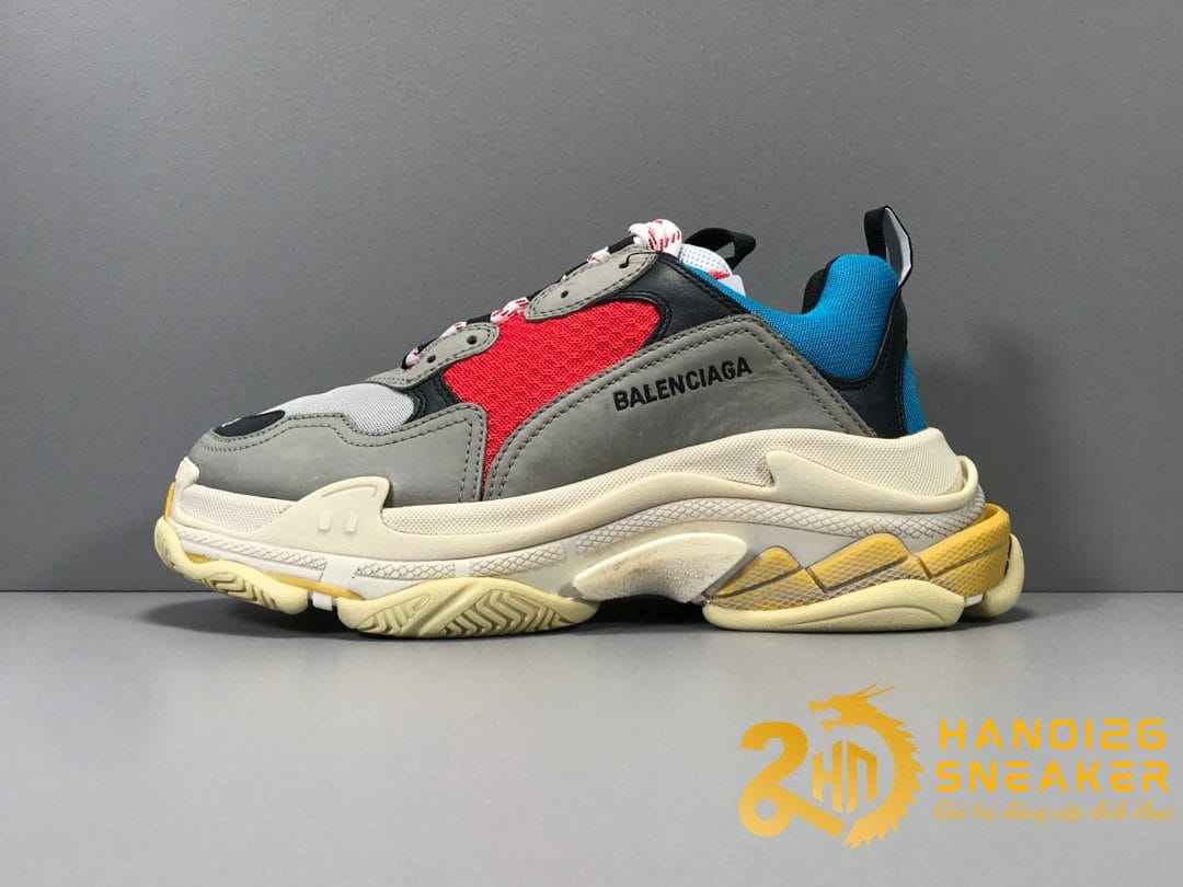 Balenciaga Triple-S Like Auth PLUS+ đỏ xanh