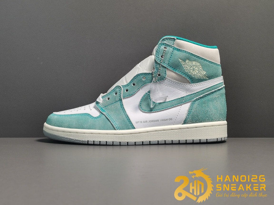 Giày Nike Air Jordan 1 Retro High Og Turbo Green Like Auth 555088-311