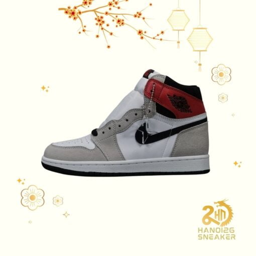 Giày Sneaker Nike Air Jordan I Retro High Smoke Grey Chất Lượng Tốt Nhất