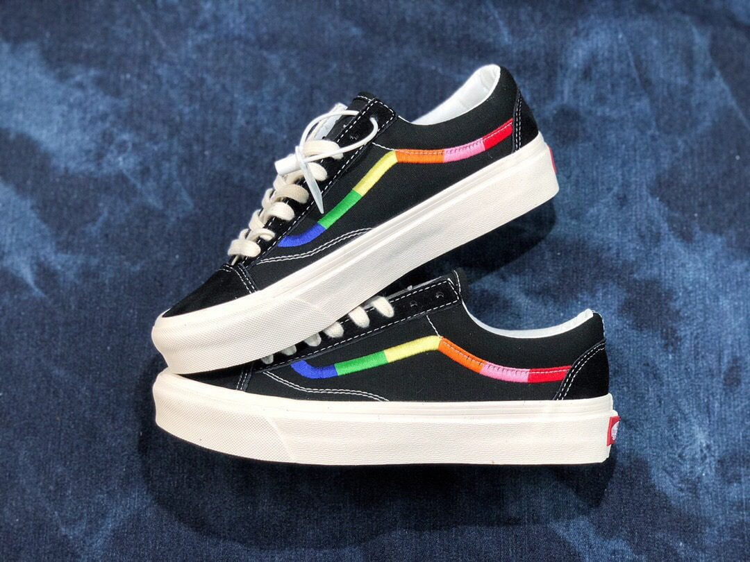 Vans Vault OG Style 36 LX Đen Cầu Vồng