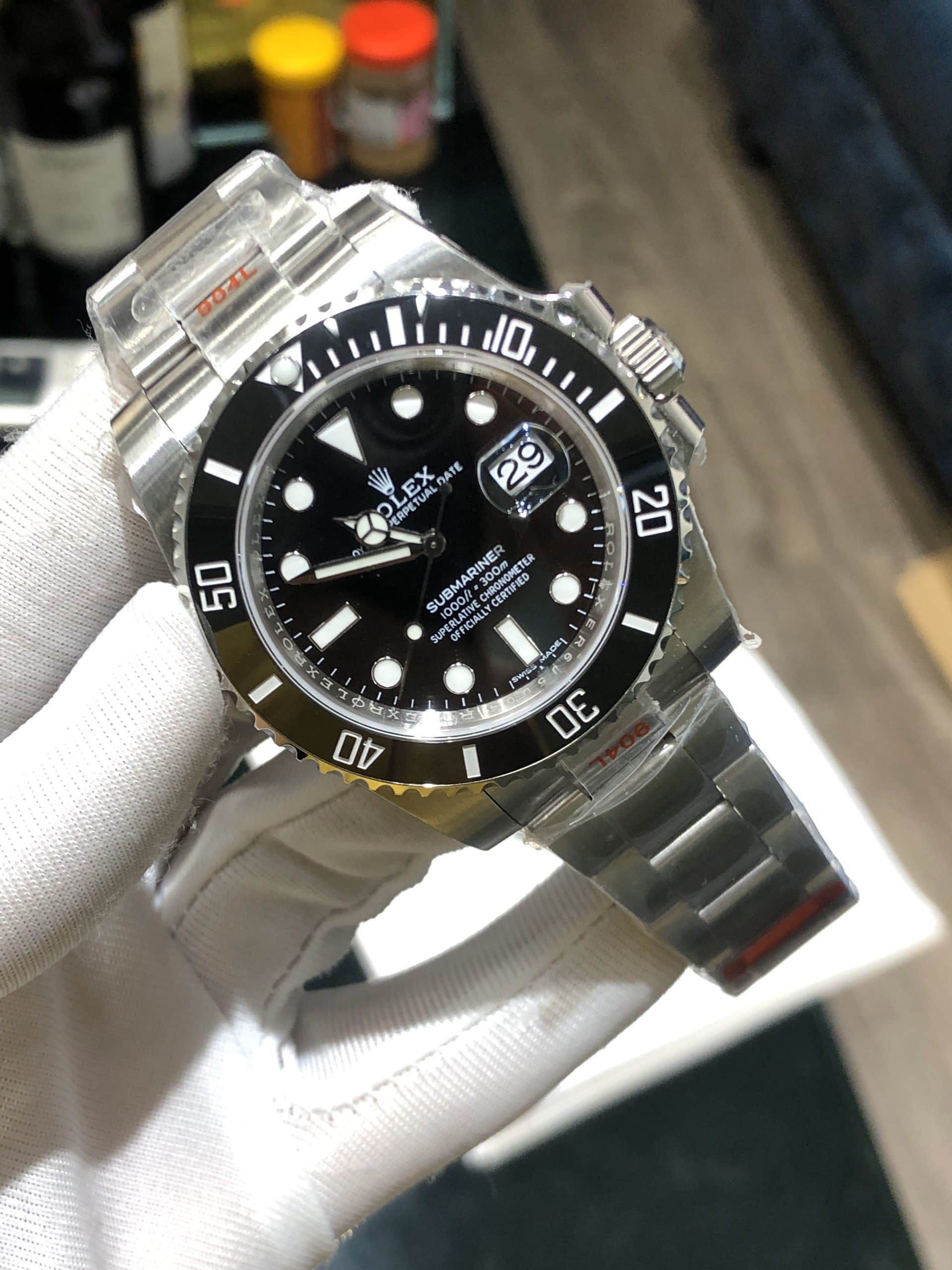 Rolex Submariner Black Máy ETA Thụy Sỹ