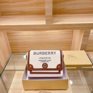 Burberry Horseferry Print Canvas Note Crossbody Bag