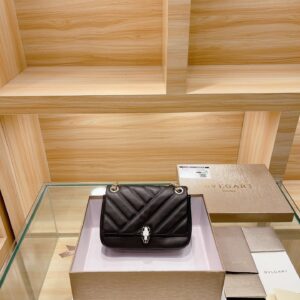 BVLGARI SERPENTI CABOCHON SHOULDER BAG
