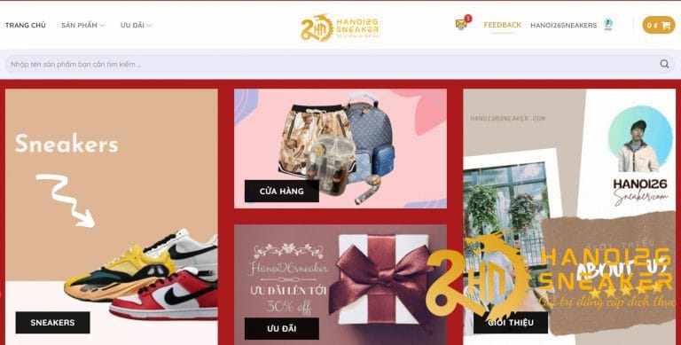 Website Hanoi26sneaker
