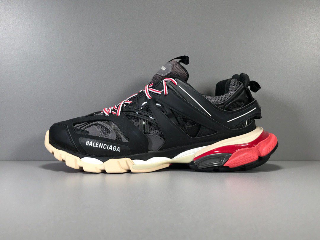 Balenciaga Track Like Auth Siêu Cấp Rep 11 đen đỏ