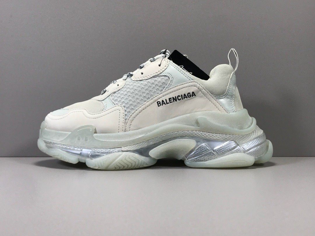 Balenciaga Triple S Bản đế Air Like Auth Trắng Ngà 2