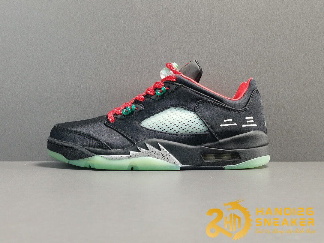 Giày Jordan 5 Retro Low CLOT Jade Like Auth DM4640-036