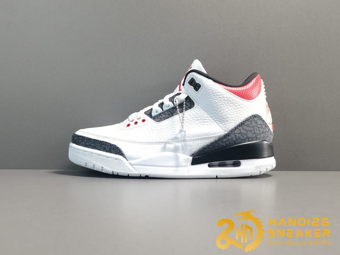 Giày Jordan 3 Retro SE-T CO JP Fire Red Denim Like Auth