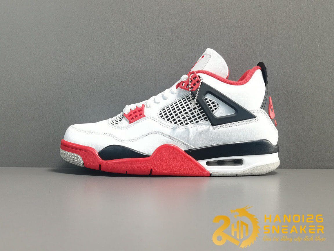 Giày Jordan 4 Retro Fire Red (2020) Like Auth - DC7770-160