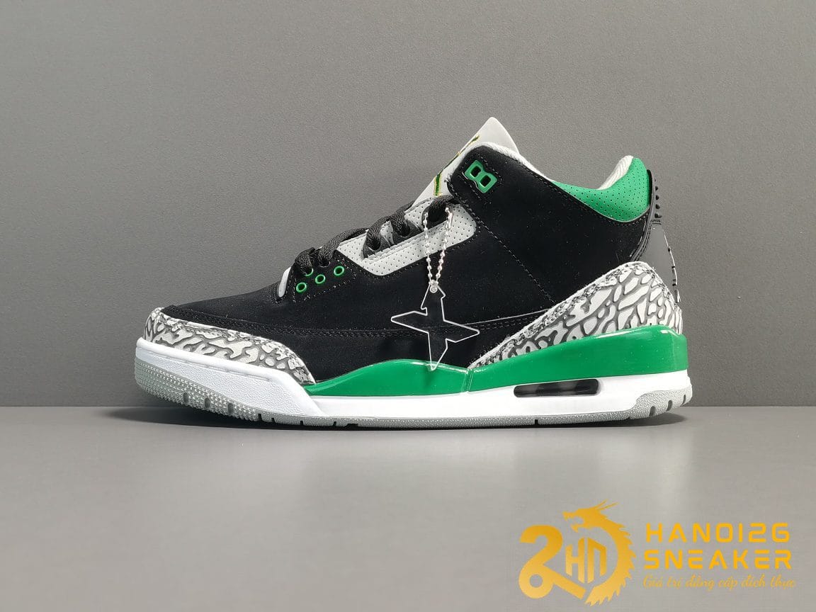 Giày Nike Air Jordan 3 Retro 'Pine Green' Like Auth