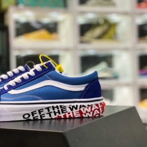 Giày Sneaker Vans Off The Wall Xanh Đen Cao Cấp