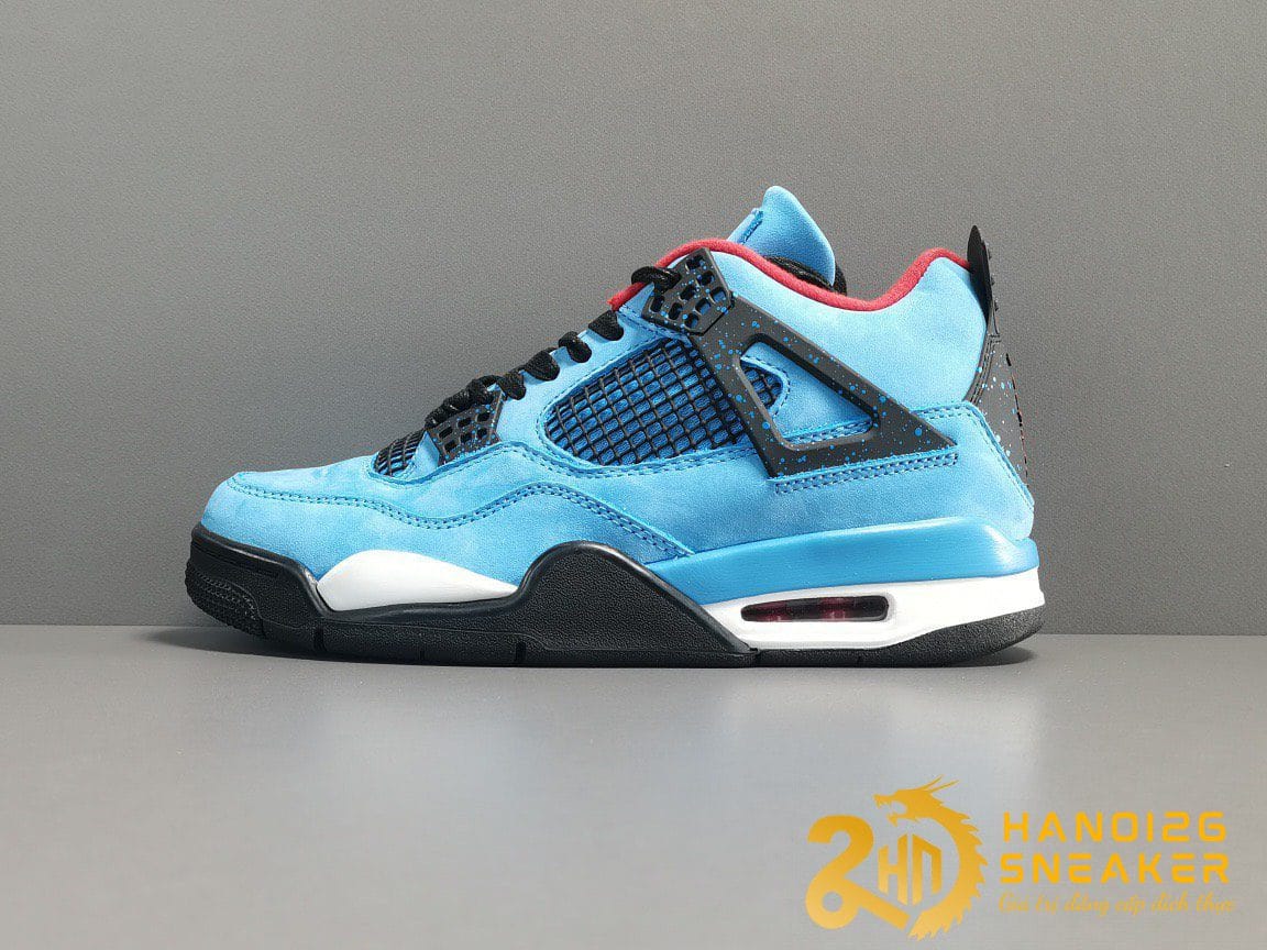 Giày nam Air Jordan 4 x Travis Scott Cactus Jack TS Like Auth