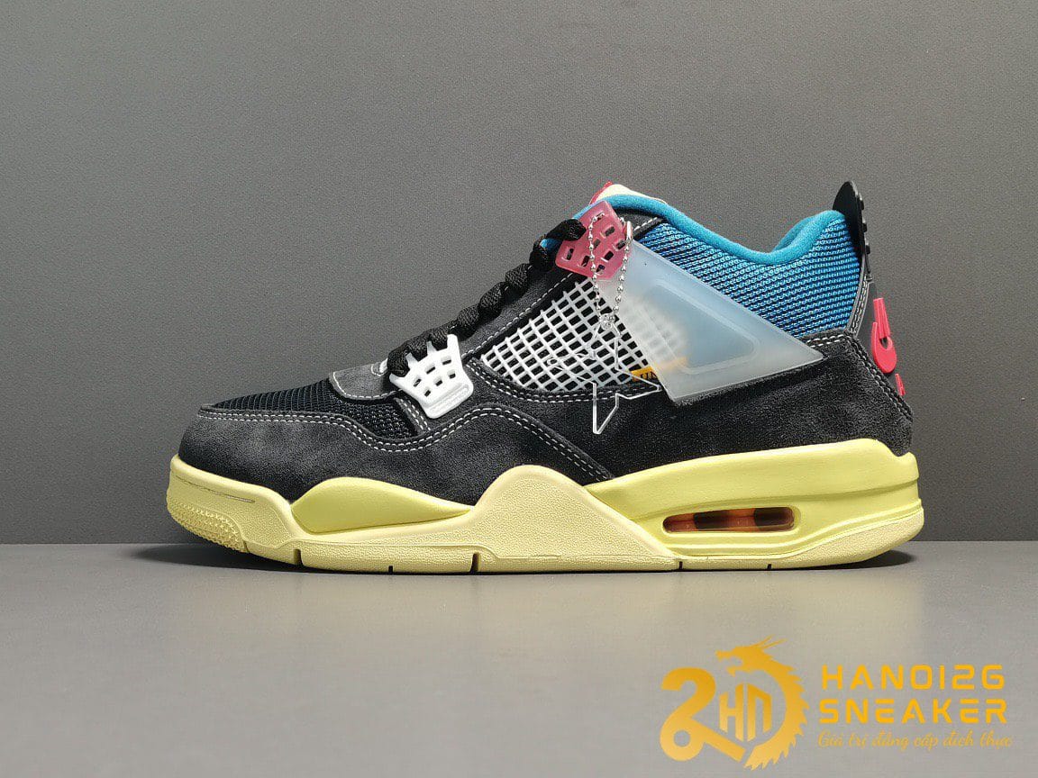 Giày nam Union LA x Air Jordan 4 Retro ‘Off Noir’ Like Auth DC9533-001
