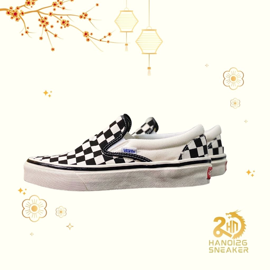 Giày sneaker Vans Slip on DX Checkerboard