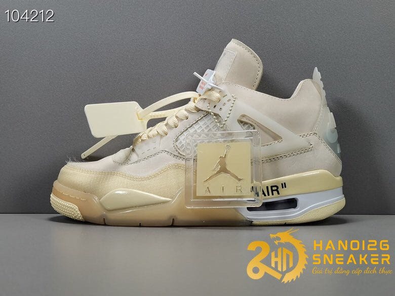Giày AJ Off-White™ x Air Jordan 4 Like Auth