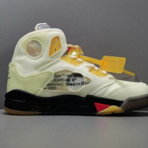 Off White X Air Jordan Retro 5 SP (3)