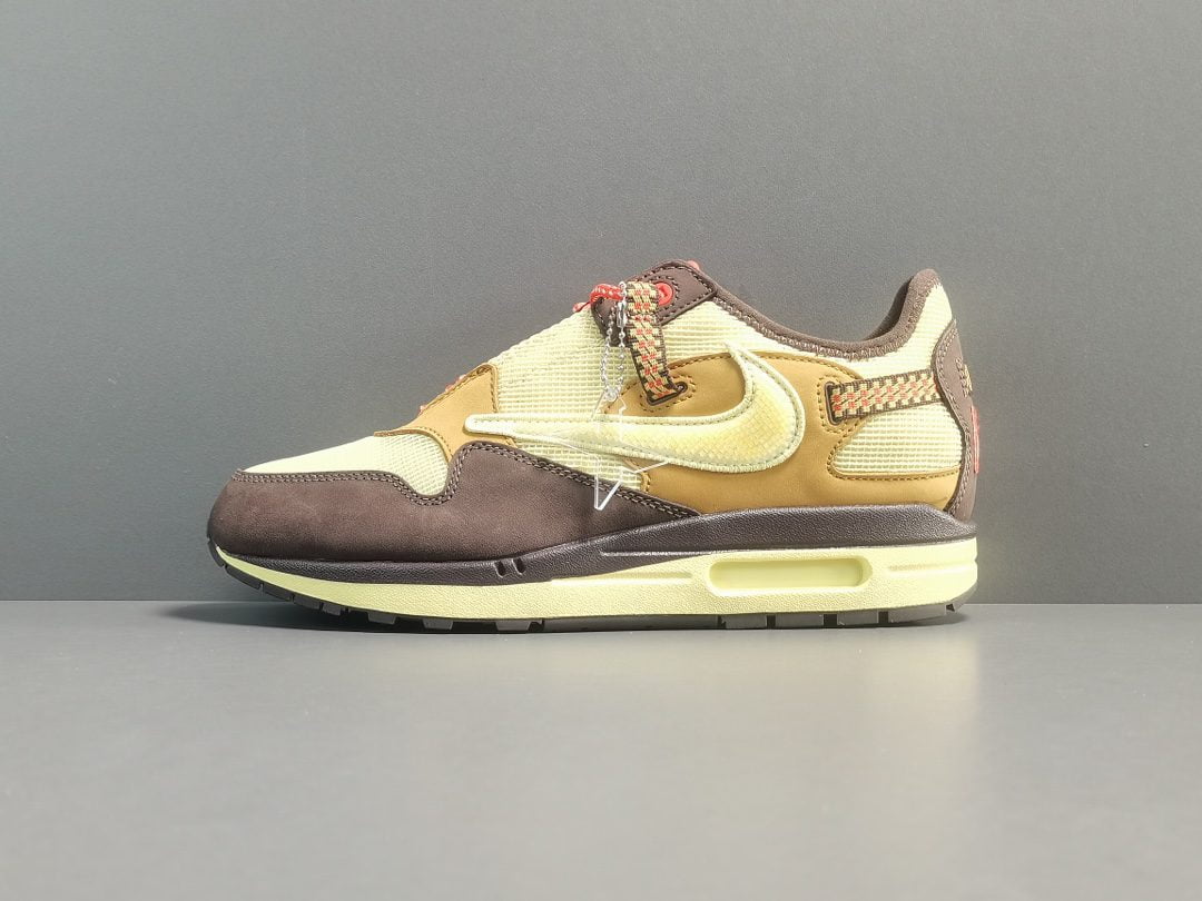 Travis Scott X Nike Air Max 1＂BaroqueBrown＂Chất Lượng Tốt Nhất Mẫu 2
