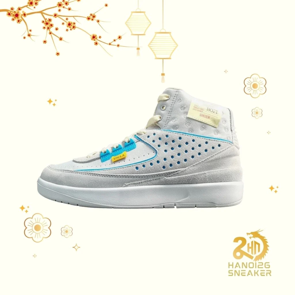 Union LA x Air Jordan 2 Grey Fog Chất Lượng Tốt Nhất