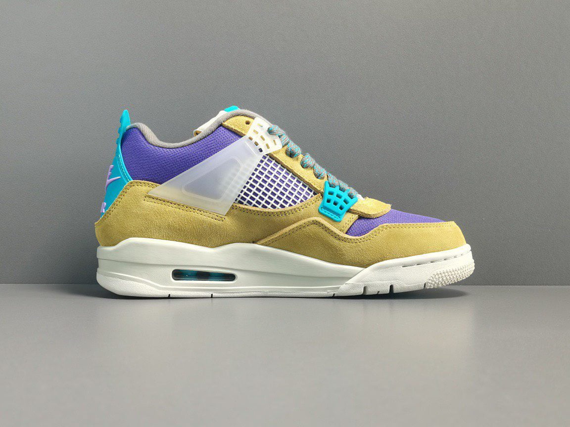 Union LA X Air Jordan 4 Reto SP ＂Desert Moss＂ (3)