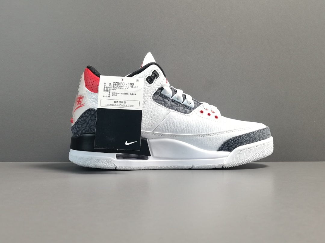 Air Jordan 3 SE-T JP Denim Fire Red