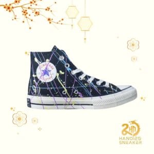 Giày Sneaker Converse chuck 70s AirJordan 1Low se paint soatter
