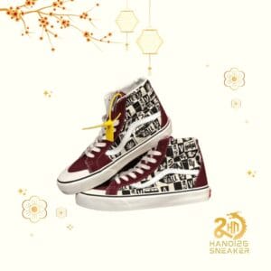 Giày Sneaker Vans Sk8-Hi in hình xe buýt cổ điển