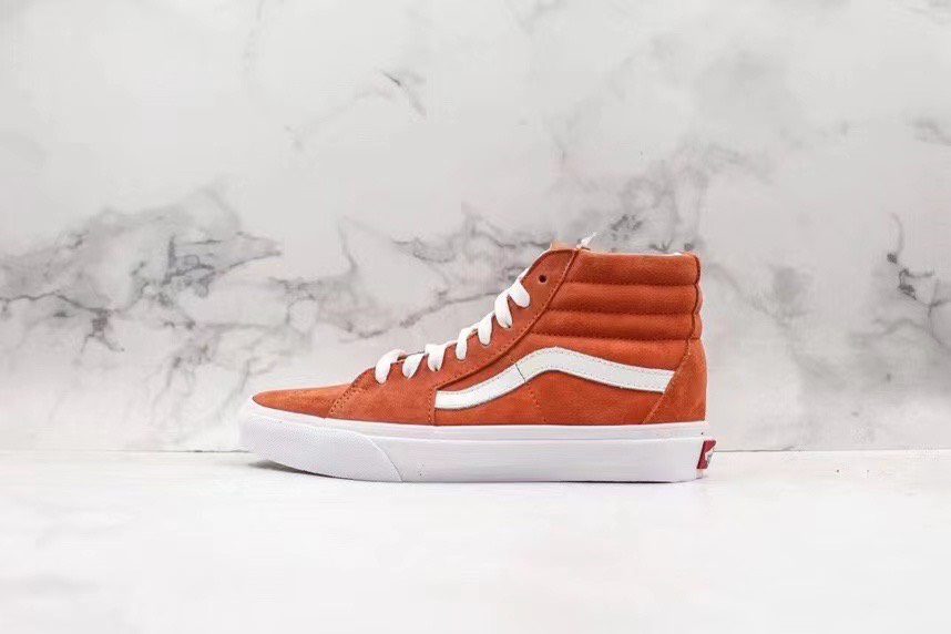 Giày Vans Sk8 Hi TYS N Cam Nâu