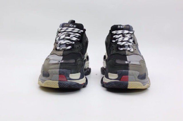 Mạt Trước Balenciaga Triple S 2 Màu Phiên Bản 2