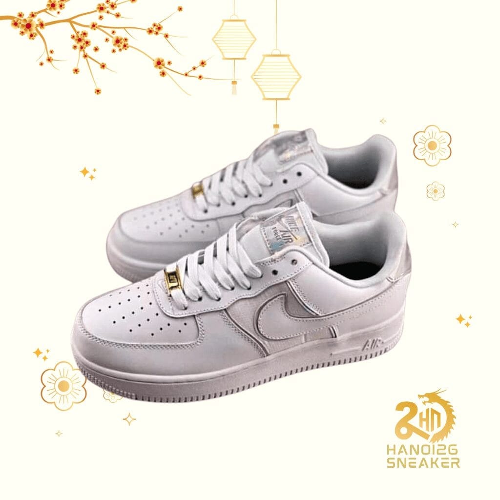 Nike Air Force 1 AF1 độc quyền viền trắng phản quang