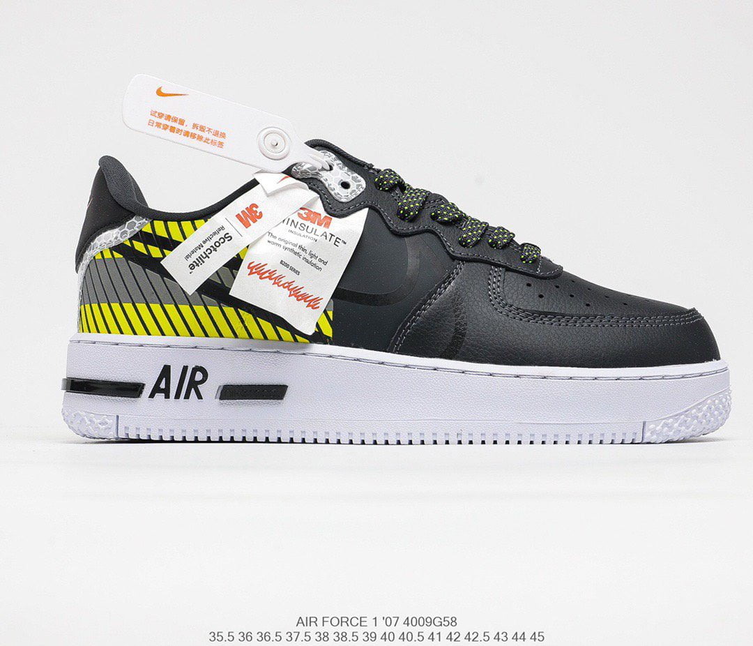 Nike Air Force 1 React DMSXGreyBlackOrange Uy Tín Nhất