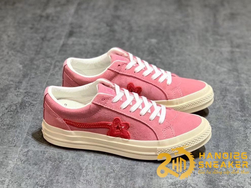 Sneakers CONVERSE X GOLF LE FLEUR Cao Cấp Hồng