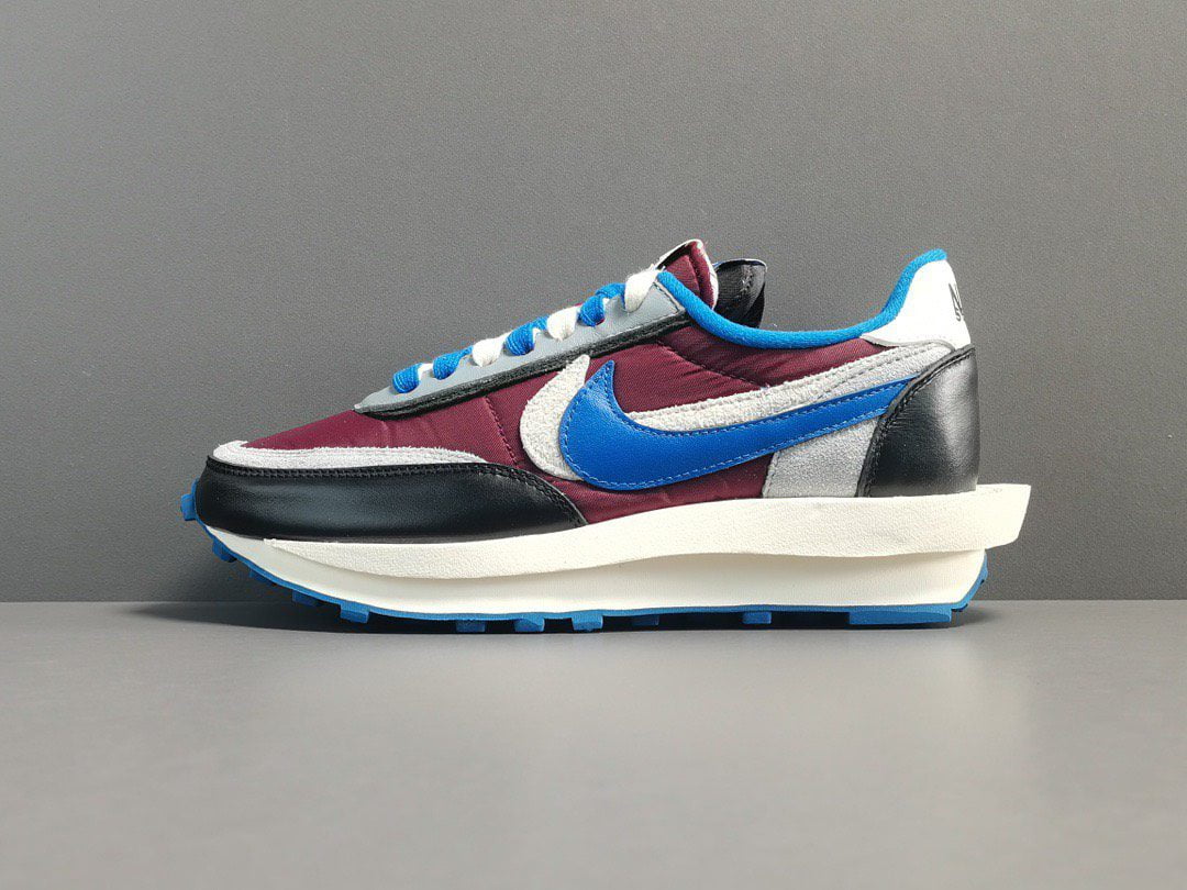 Sacai X Nike LDWaffle ＂Night Maroon And Team Royal＂