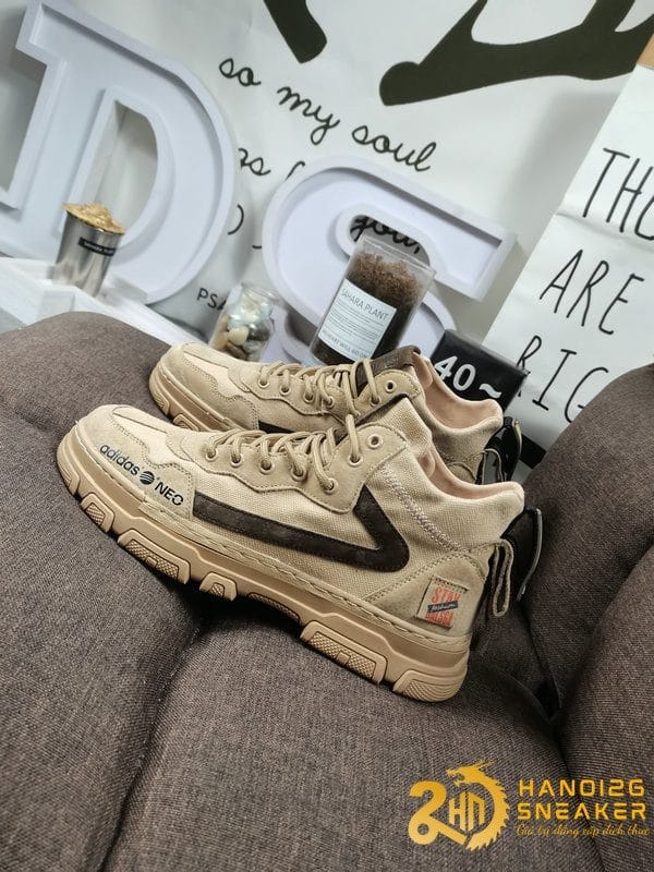 Giày Adidas SUPERSTAR High Brown