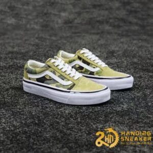 Giày Sneaker Vans Old Skool x Bape