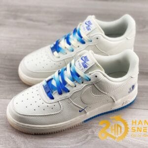 Nike Air Force 1 07 QS Sail Blue Cực Chất