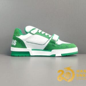 Giày LV Louis Vuitton Trainer Xanh 4 Cánh Siêu Cấp