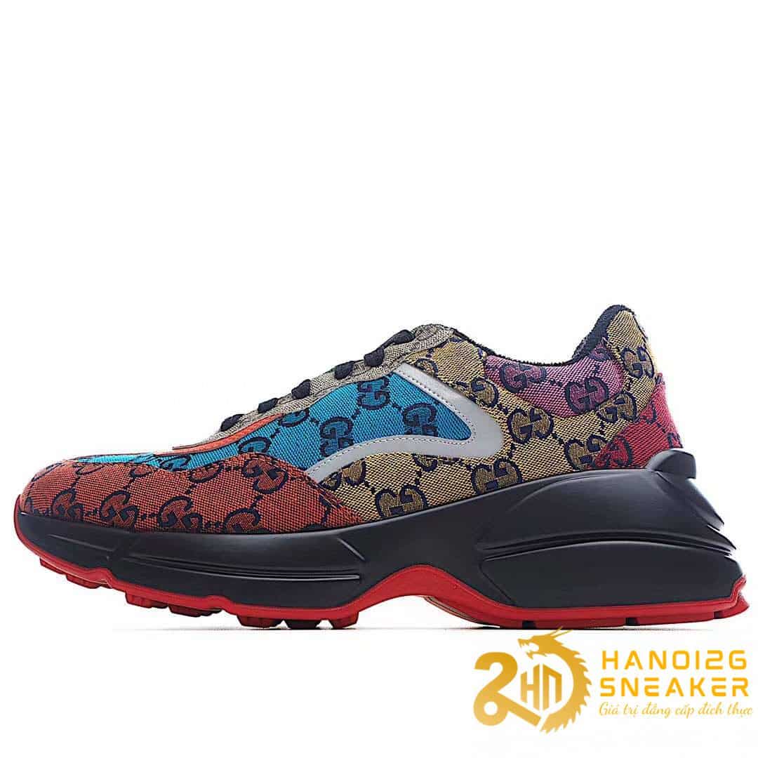 Giày Sneaker Gucci Rhyton Vintage Trainer Sneaker