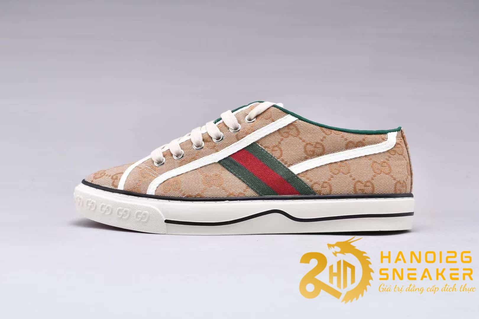 Giày Sneaker Gucci Screener Tennis 1977 Print