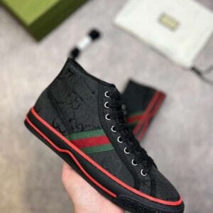 Giày Sneaker Gucci Screener Tennis 1977 Print High